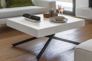 tavolino trasformabile in tavolo da pranzo Iris